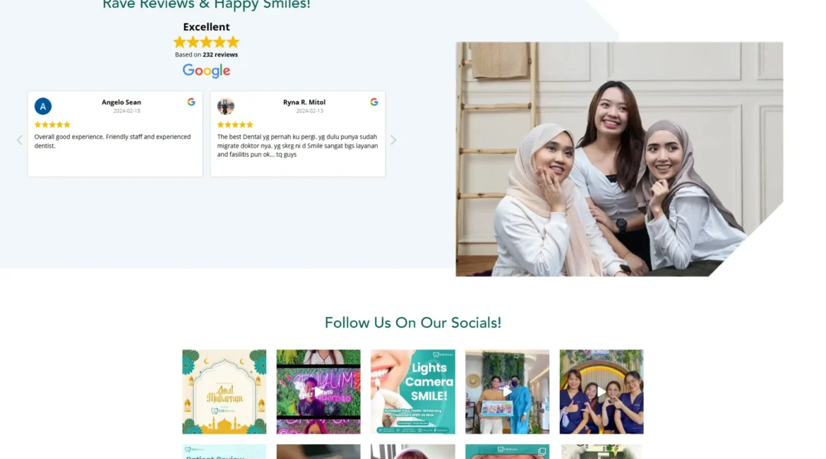 jasa website klinik gigi