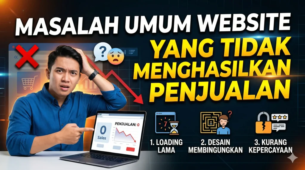 cara meningkatkan penjualan lewat website