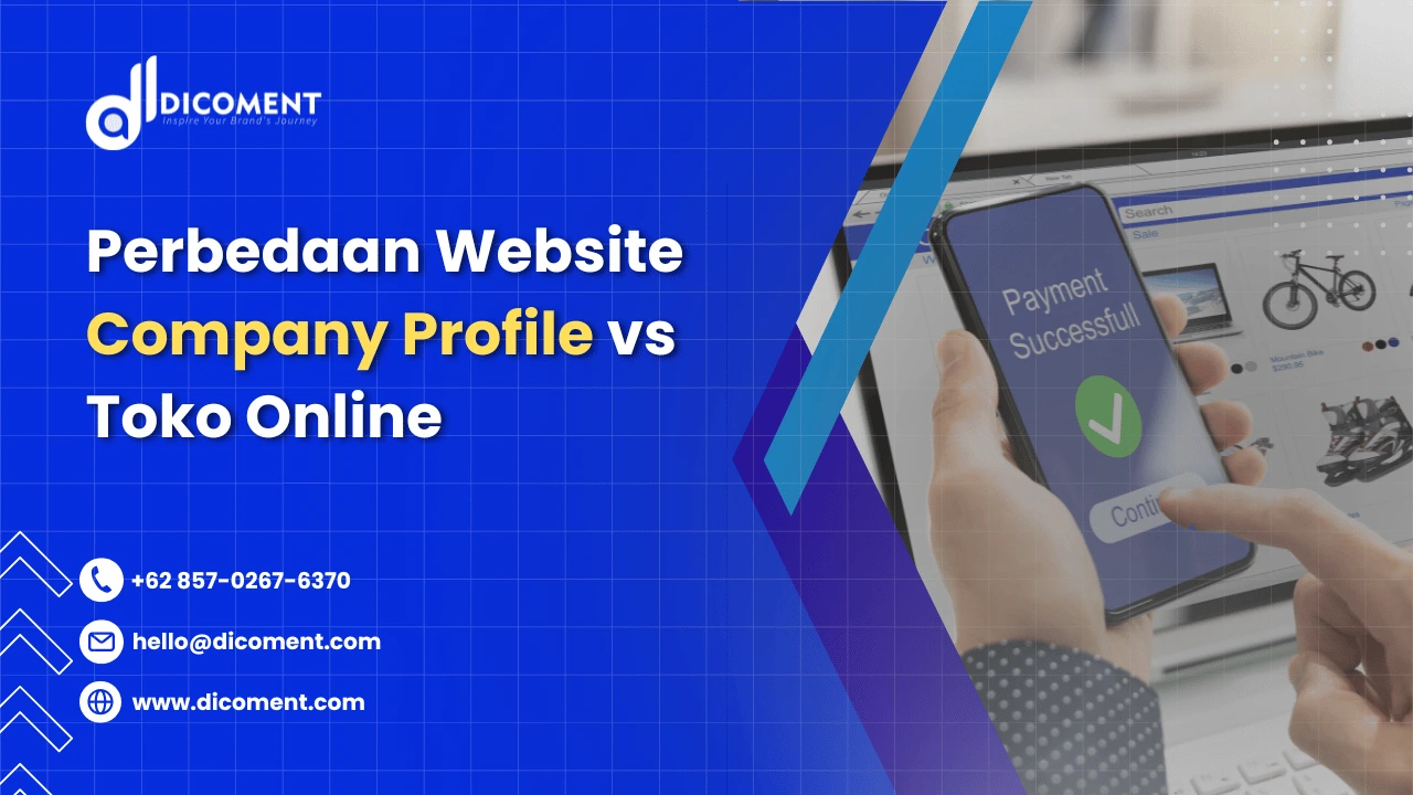 perbedaan website company profile dan toko online